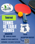 Tournoi tennis de table jeune 🏓