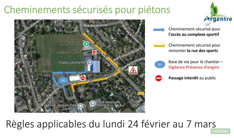Travaux d’aménagement de la voie verte urbaine : cheminement piétons et ...