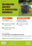 LAVAL AGGLO : distributeurs de composteurs individuels