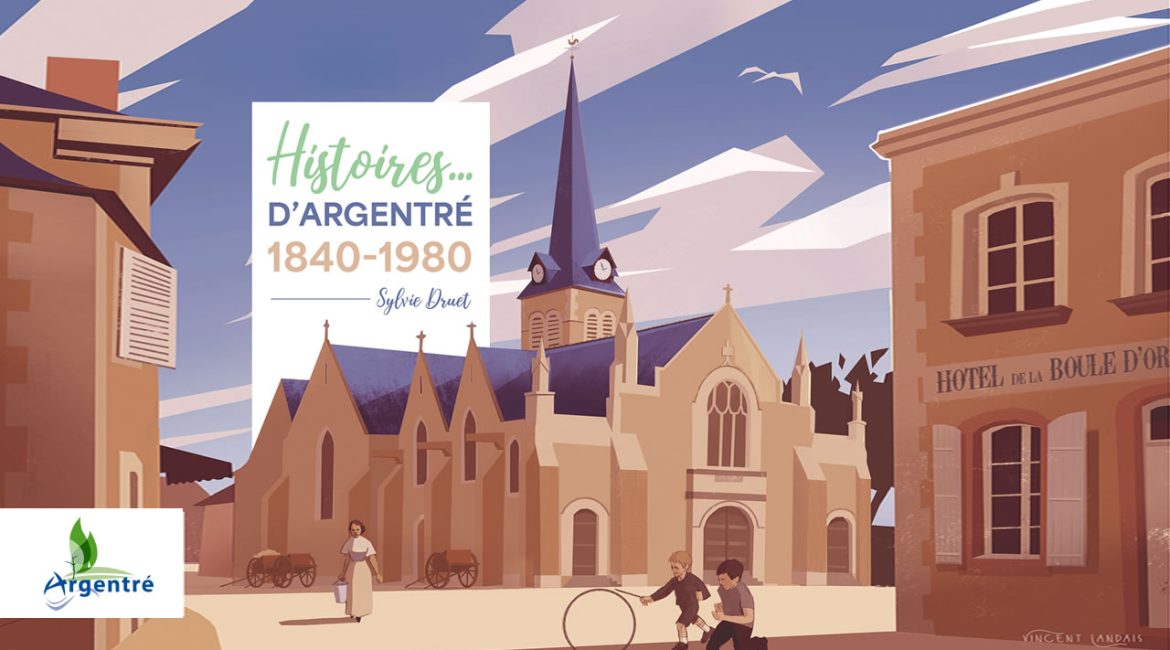 Couverture du livre "Histoires... d'Argentré"