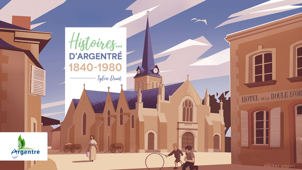 Couverture du livre "Histoires... d'Argentré"