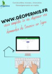 Permis de construire, travaux et rénovations :  www.geopermis.fr 🏠