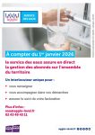 Le service des eaux information à compter du 1er janvier 2026
