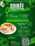 Soirée Choucroute du l'US Argentré Foot le samedi 14 novembre - 20h00 -