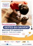 Les gestes qui sauvent - Salle de la Vallée - Mercredi 16 septembre 14h - 17h 🚑